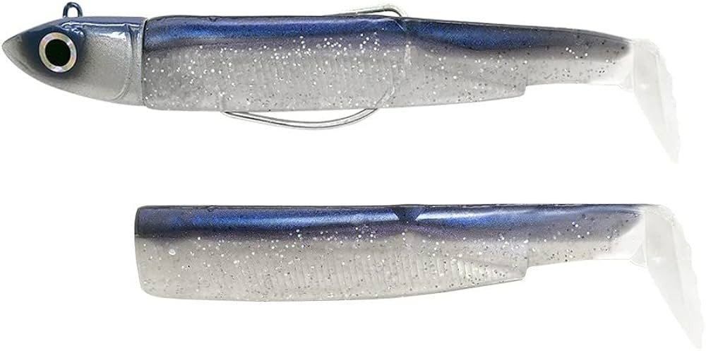 FIIISH BLACK MINNOW COMBO OFF SHORE SIZE 2.5 16G COL. ELECTRIC BLUE