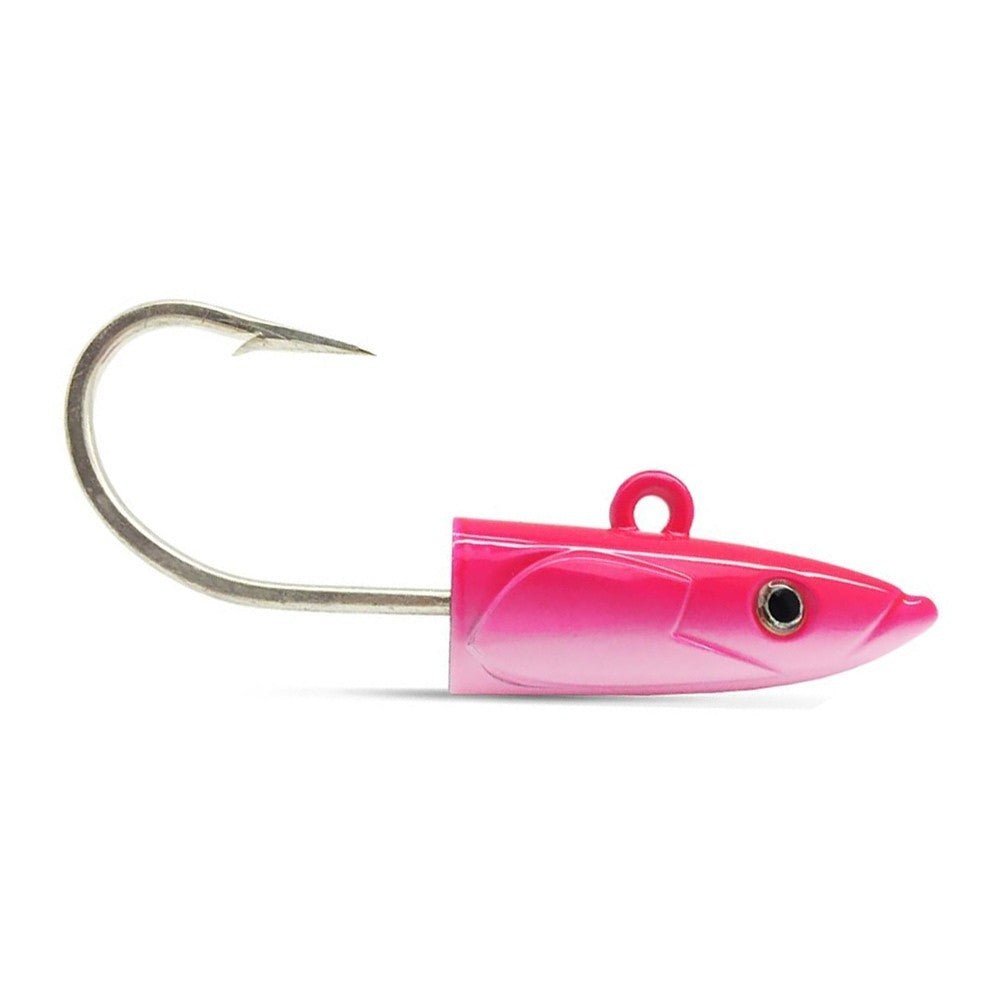 JIG HEAD FIIISH CRAZY SAND EEL X-STRONG 220 70G - rosa