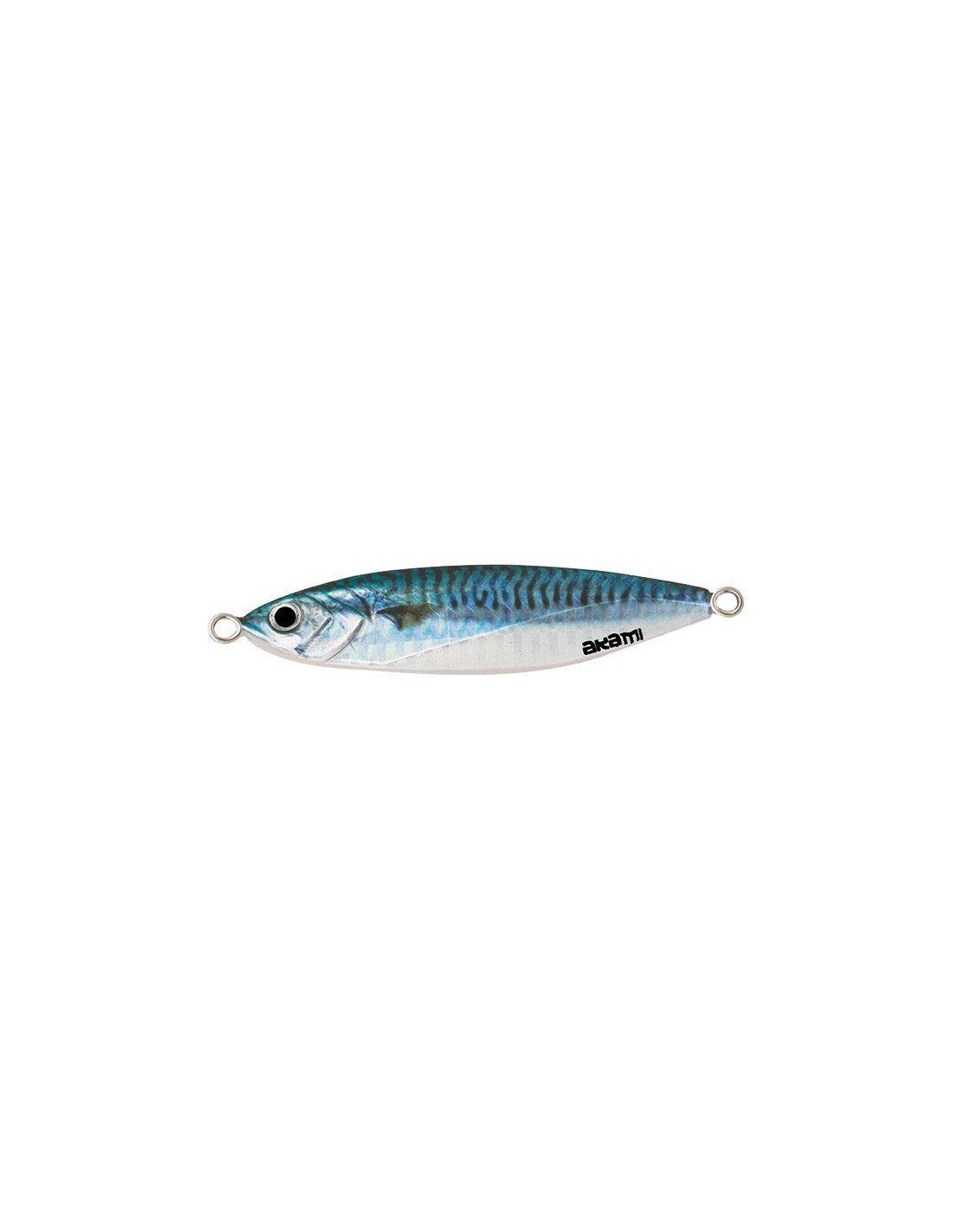 Akami Dentex Jig Artificiale da pesca gr 30 COL. MACKREL BLUE