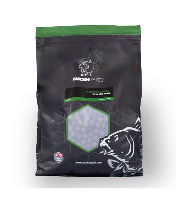 NASH MONSTER SHRIMP BOILIES 24mm - 1kg