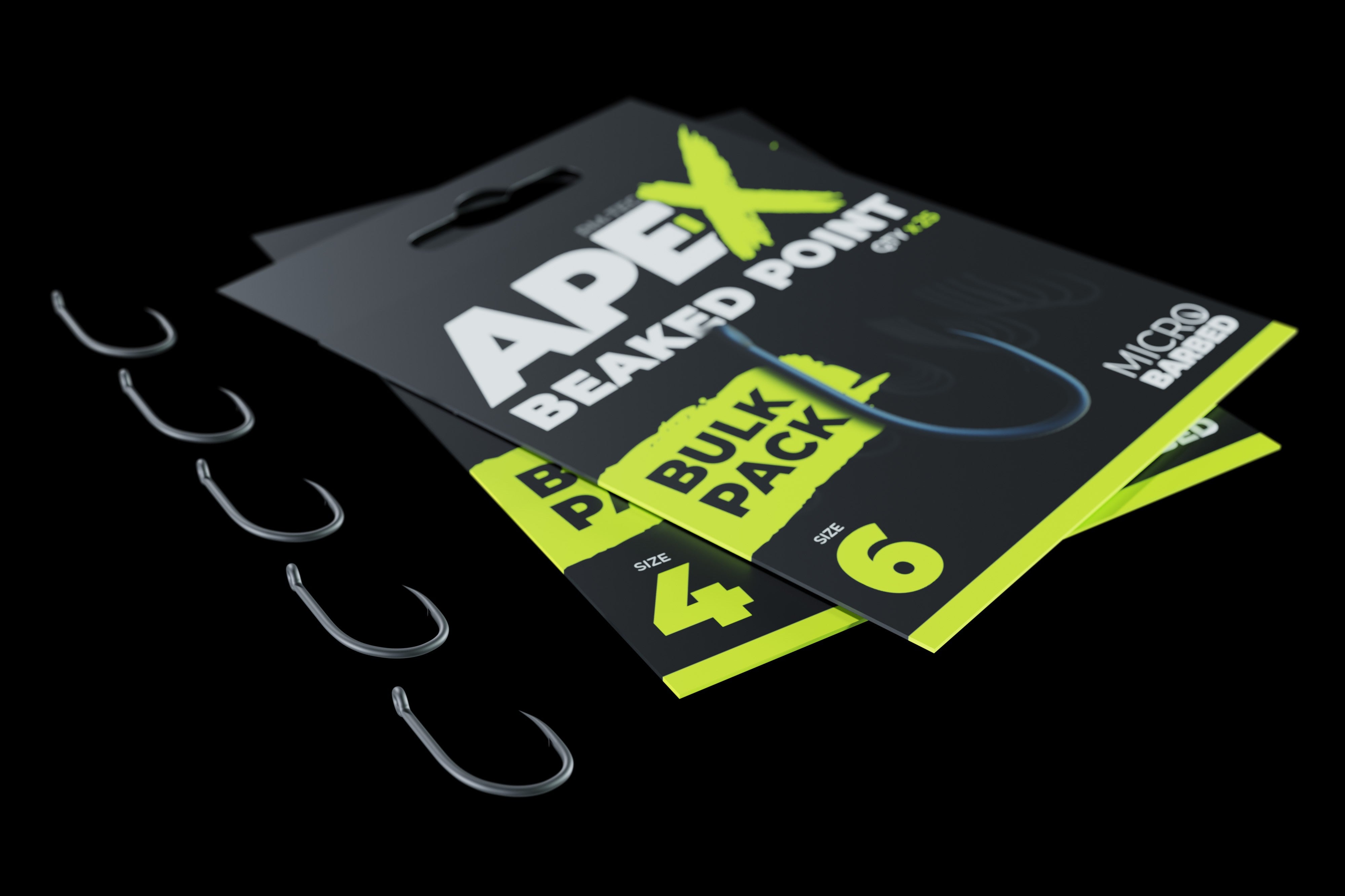 Ridgemonkey Ape-X Beaked Point Barbed Bulk Pack