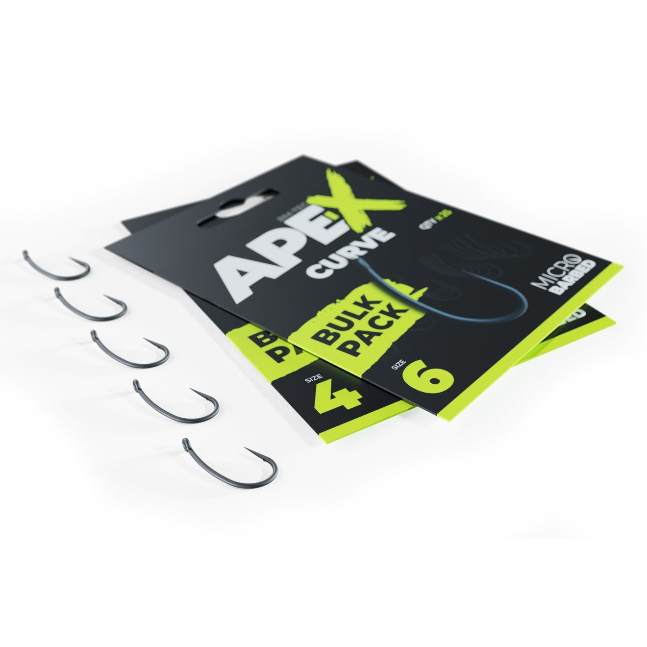 RidgeMonkey Ape-X Curve Barbed Bulk Pack