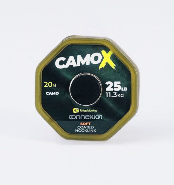 RIDGE MONKEY CAMOX SOFT HOOKLINK 20MT