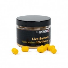 CC Moore Pro-Stim Liver Dumbell Wafters 10x14 mm, yellow