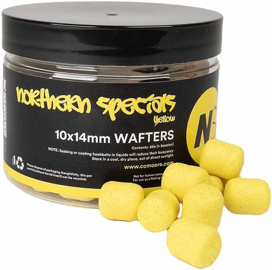 CCMoore NS1 Dumbell Wafters 10X14 mm yellow