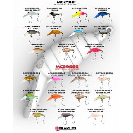 HERAKLES MC29 SSS - CRANK AREA