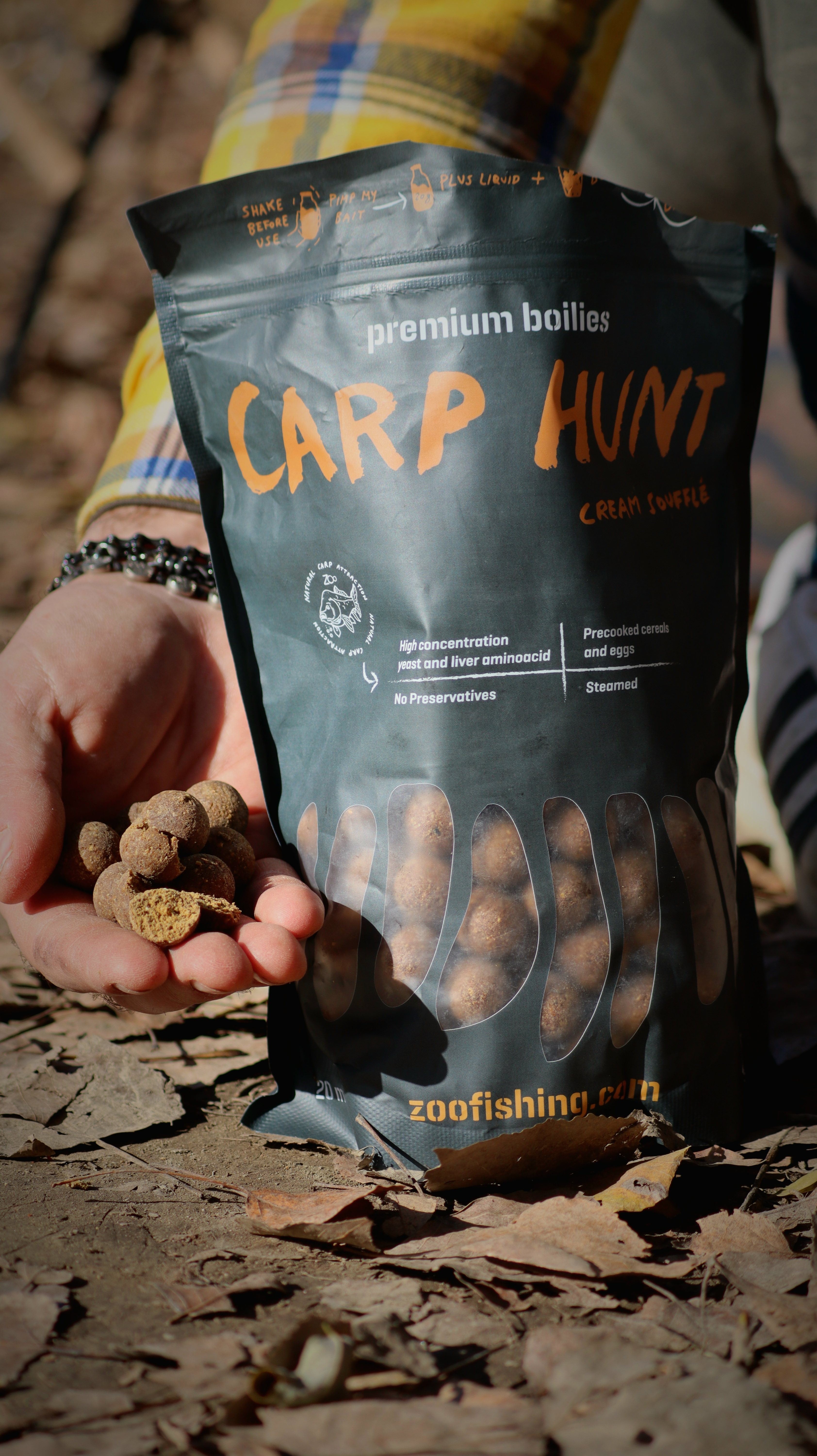 Boilies ZooFishing Premium Carp Hunt 1kg 20mm