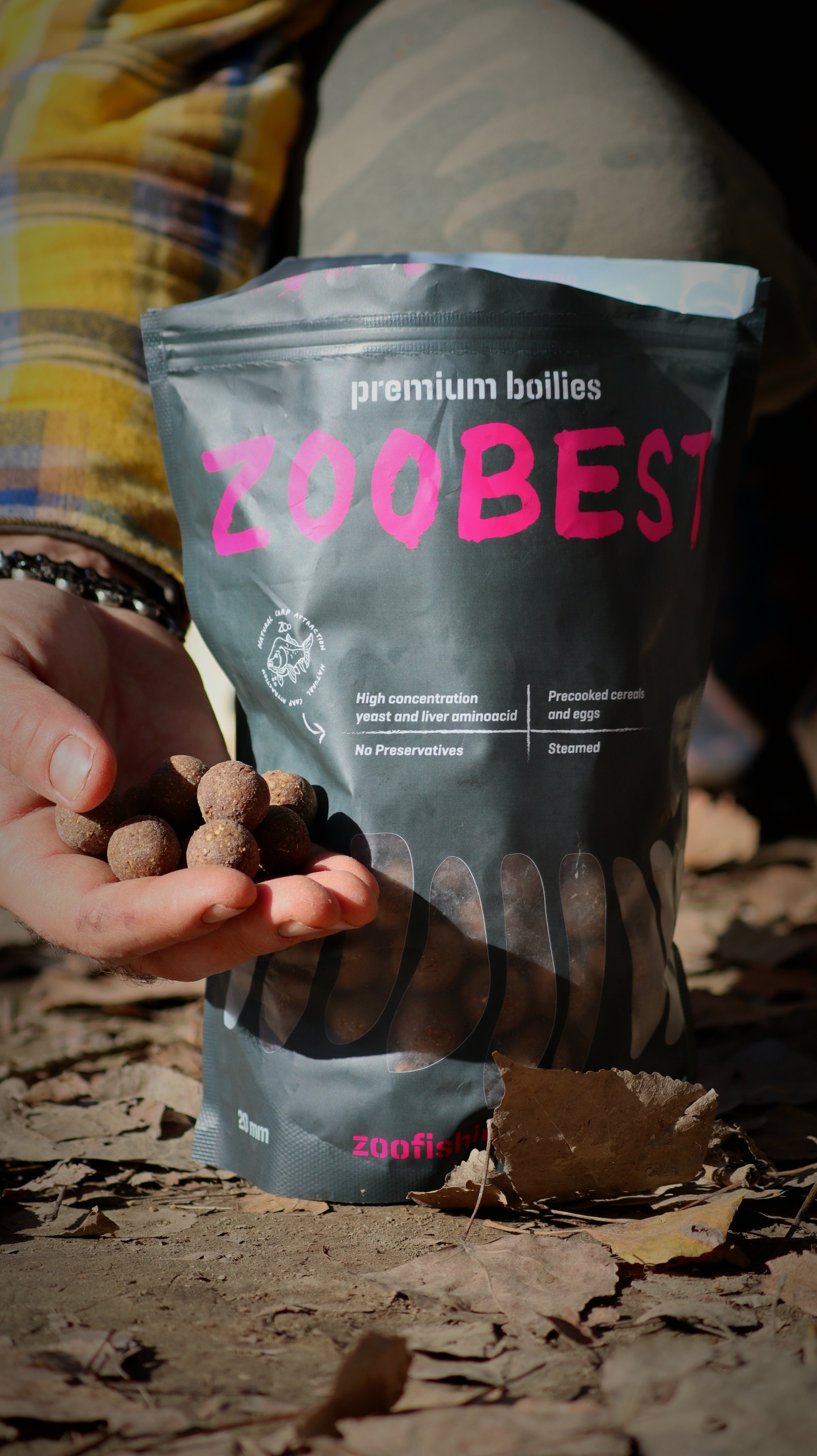 Boilies ZooFishing Premium ZooBest 1kg 20mm
