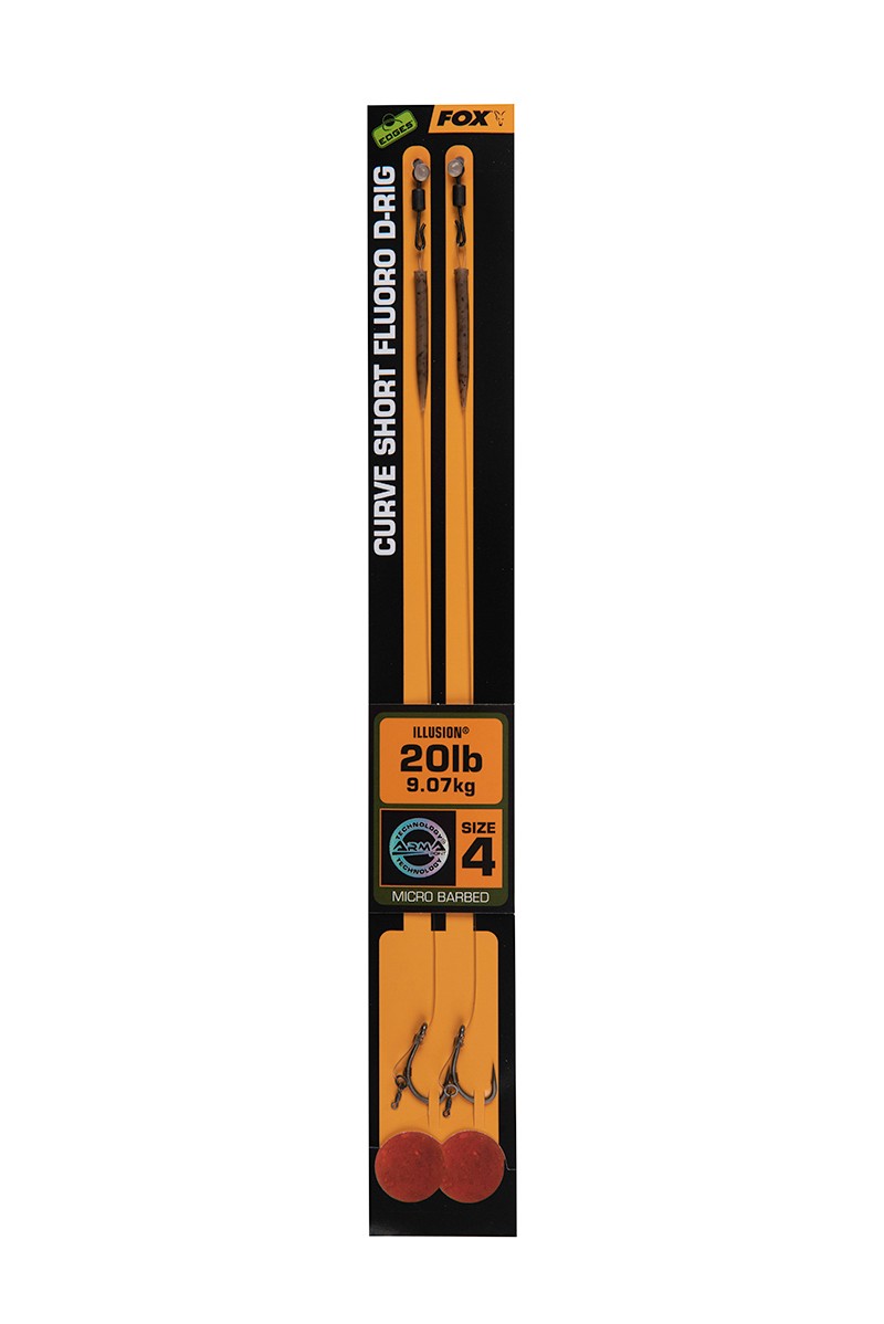 Fox EDGES™ Curve Short Flouro D-Rigs
