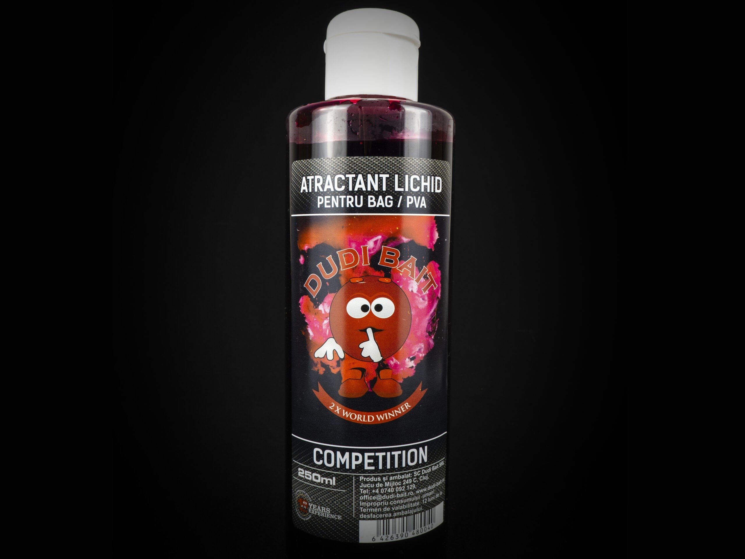 Attrattivo liquido da competizione per sacchetti in PVA solidi Dudi Bait