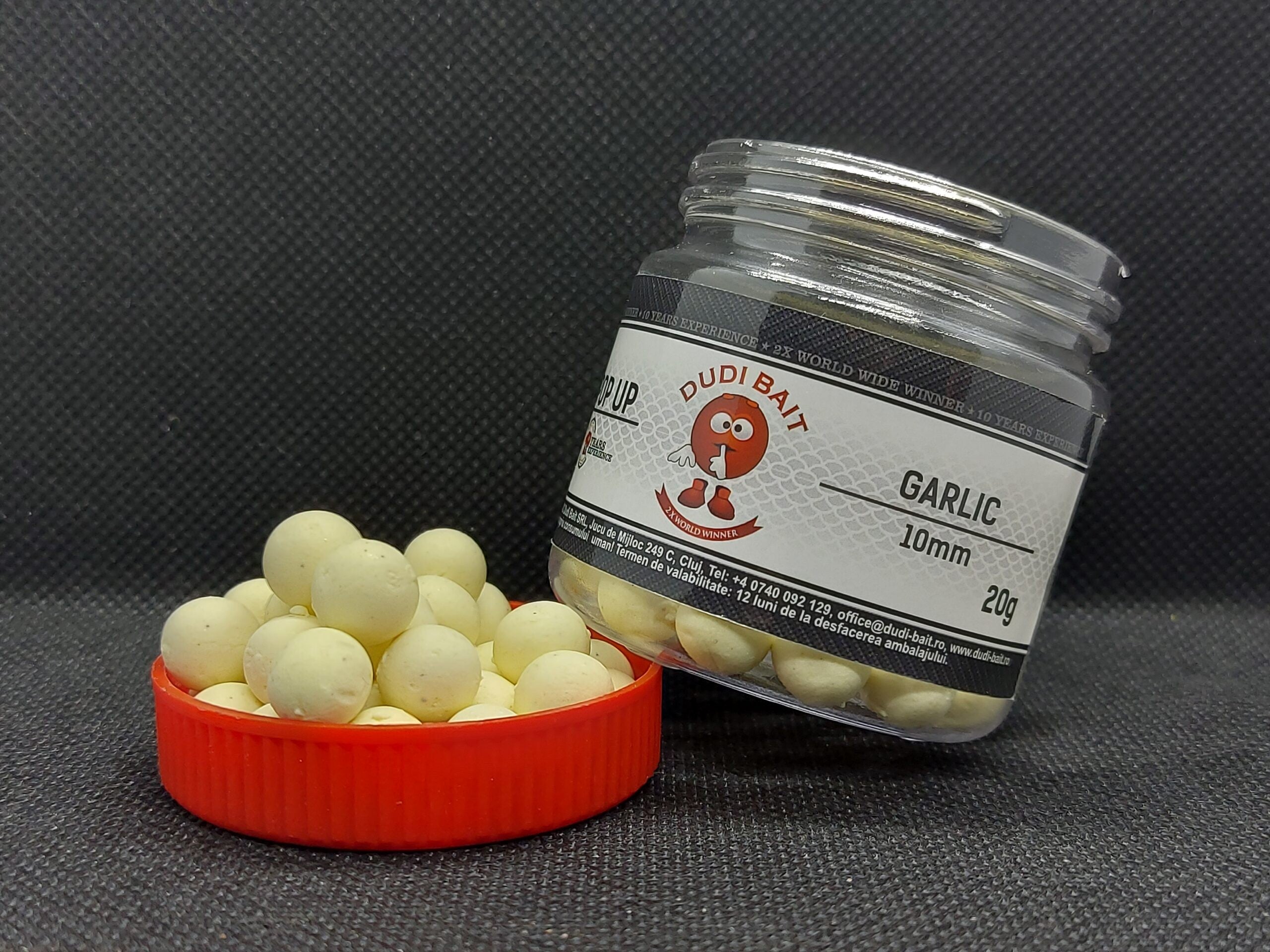 Esca Dudi all'aglio pop-up 10mm