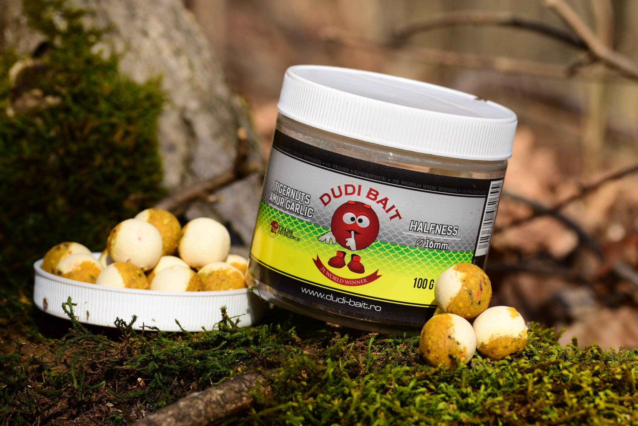 HookBait Tigernuts-Amur Carp "Halfness" Aglio 14mm