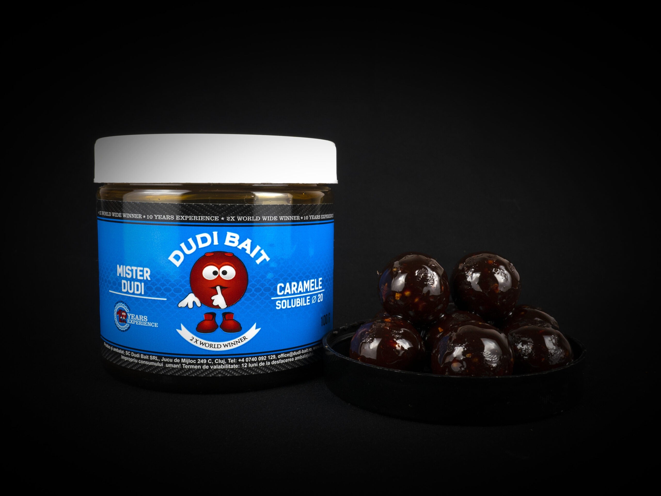 HookBaits Mister Dudi “Glugged Boilies” 16mm