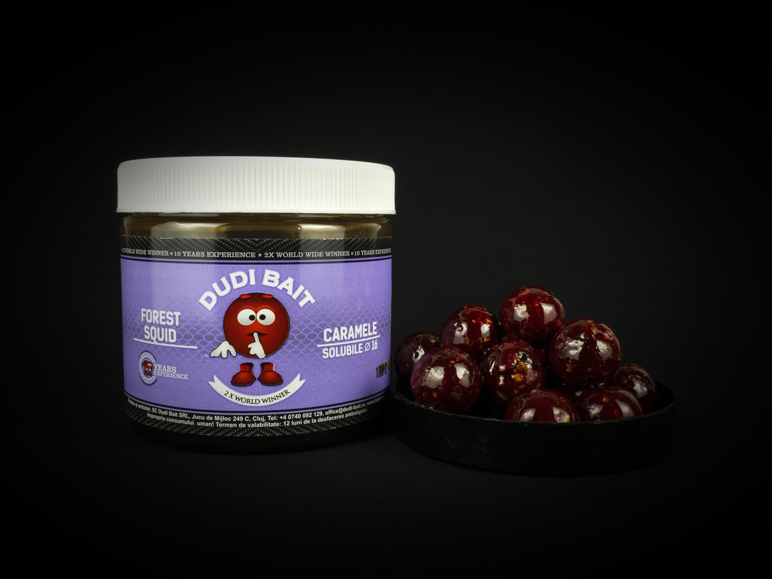 HookBaits Forest Squid "glugged boilies"