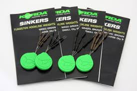 Korda Sinkers Tungsten Hooklink Weights