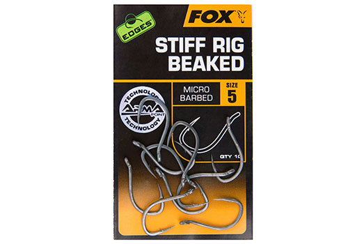 Fox Edges Stiff Rig Beaked Hooks