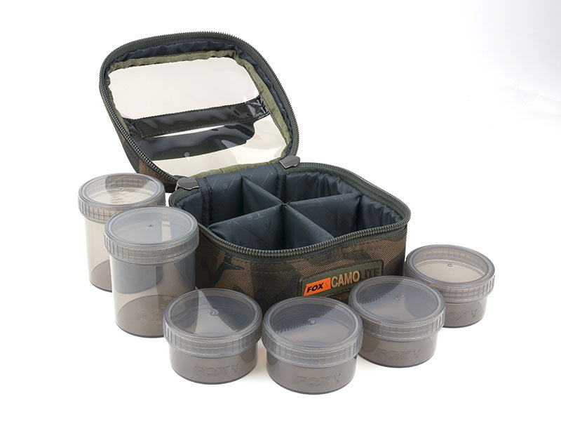 Fox Glug 6 Pot Case Camolite