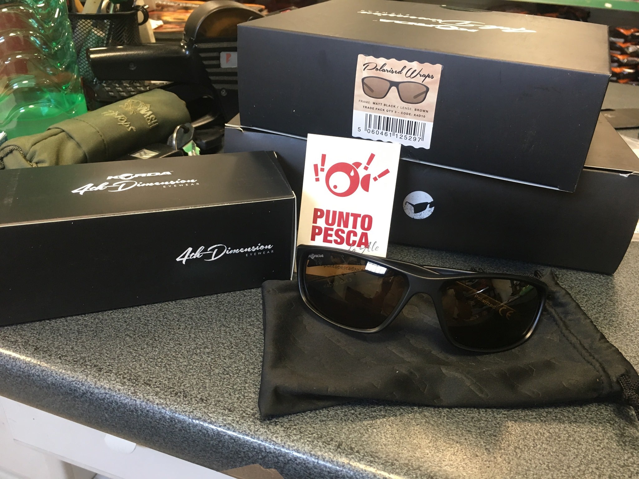 occhiali 4th dimension Korda polarised wraps