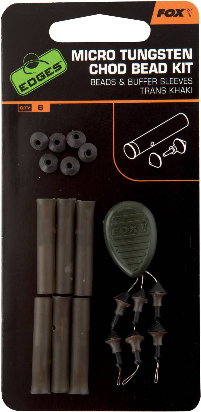 Fox micro tungsten chod bead kit