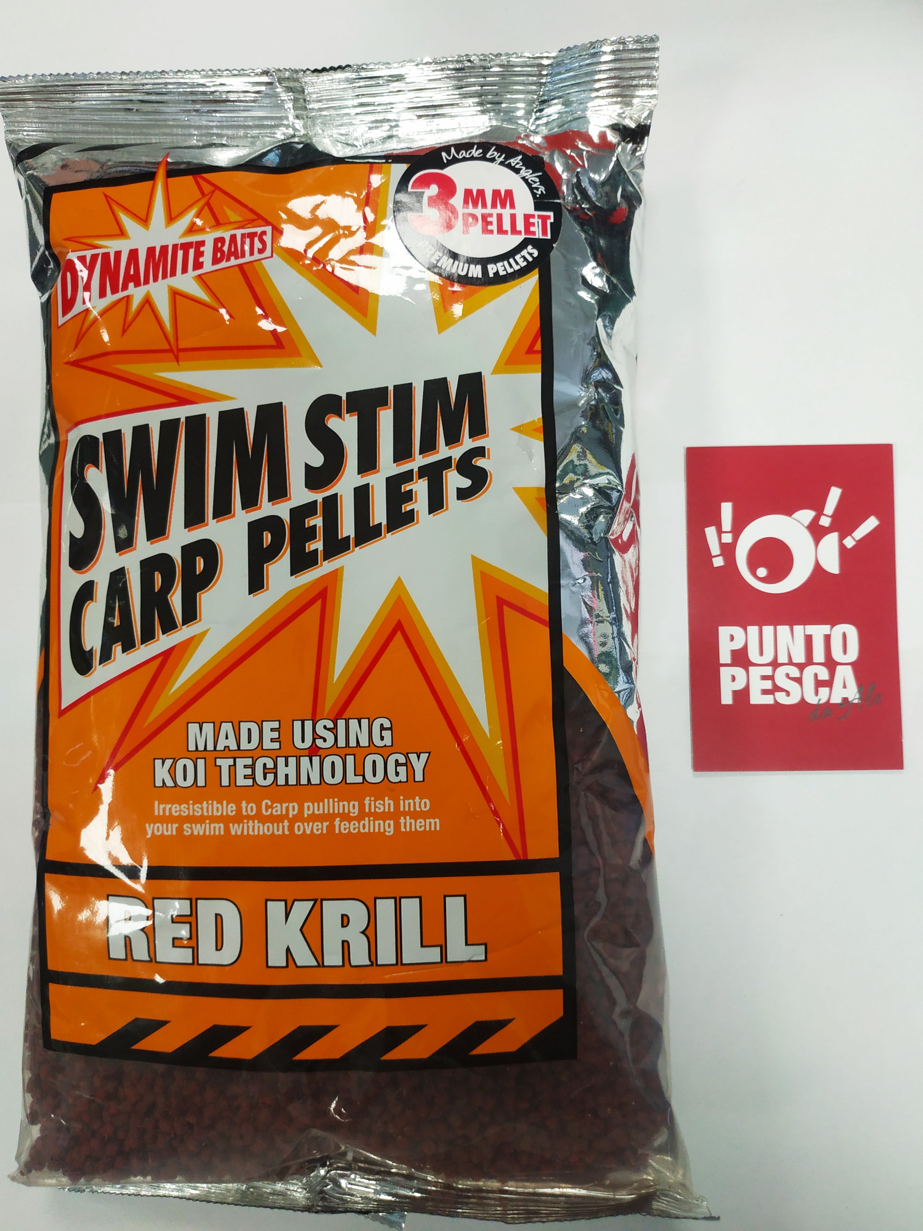 Carp Pellets Red Krill Dynamite Baits 900g