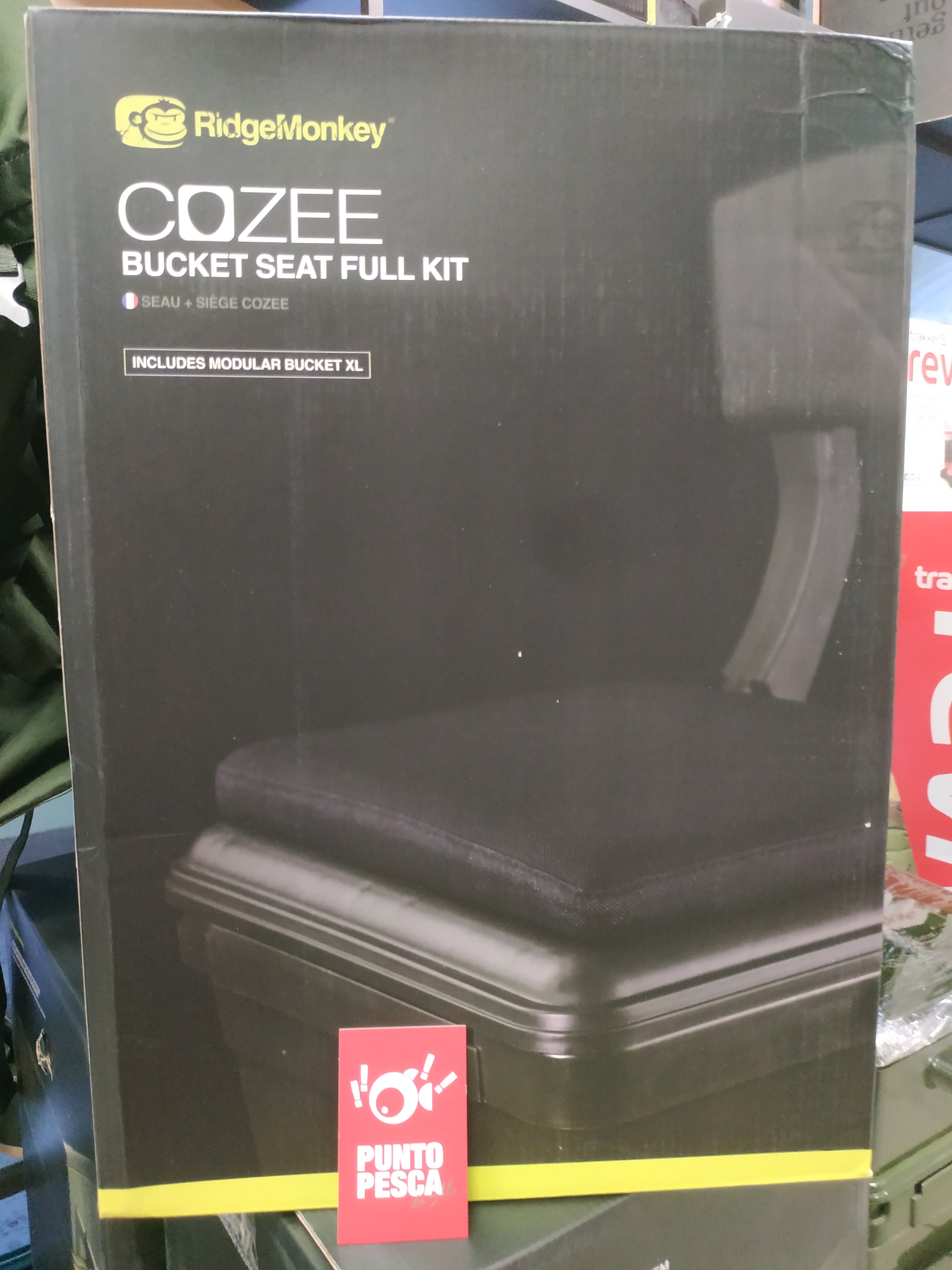 Cozee Bucket Seat Full Kit RidgeMonkey