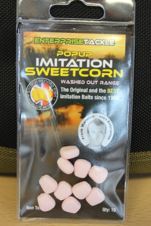 Enterprise Tackle pop-up imitation sweetcorn mega white