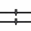 Black label slim buzz bars 3 rod 220mm-250mm