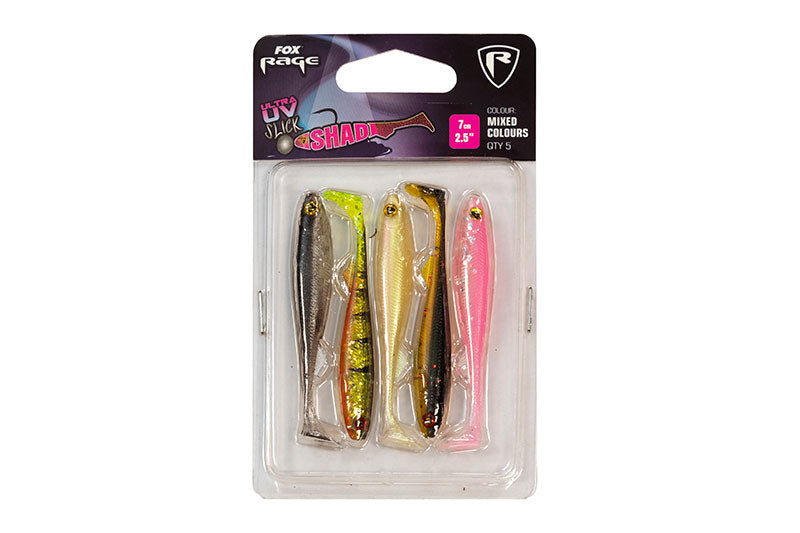 Fox Rage Slick Shad 9cm (uv)
