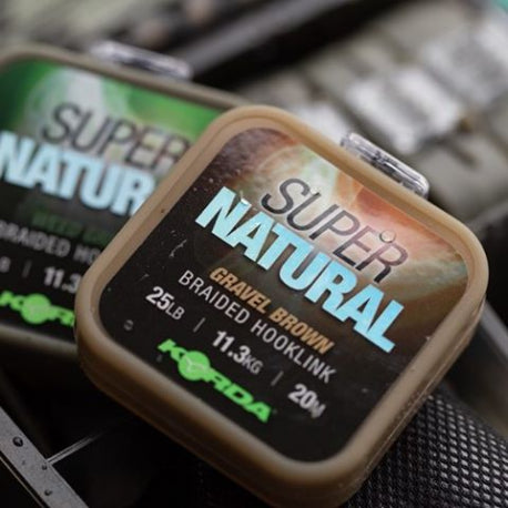 Korda Supernatural Brown Sinking Braid Hooklink