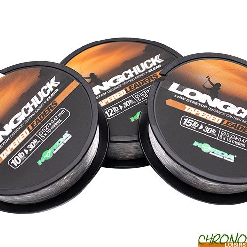 korda long chuck tapered leaders