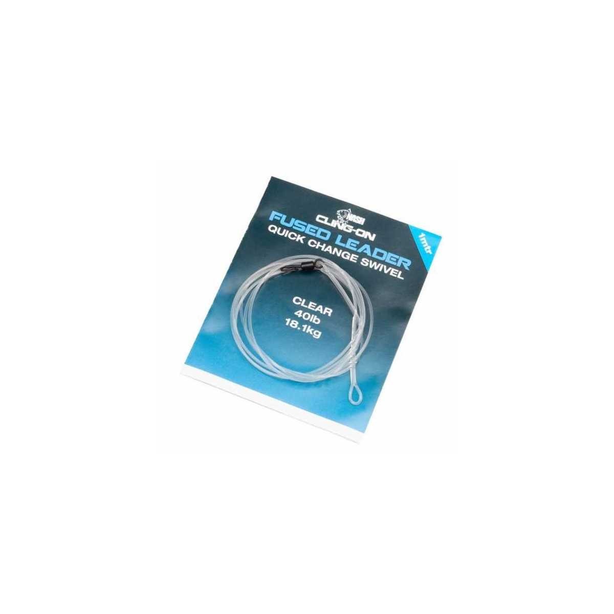 Nash Cling-On Fused Quick Change Swivel Leader 1 metro