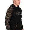 FOX BLACK/CAMO RAGLAN HOODY
