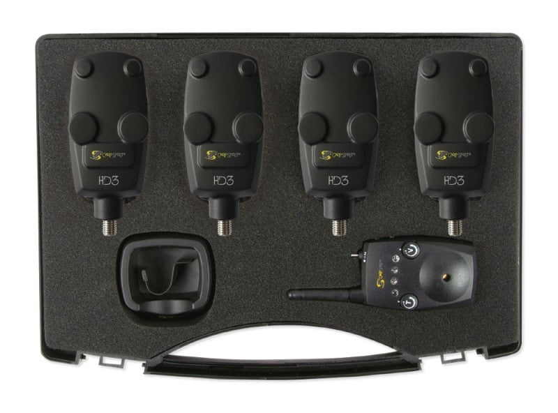 Set Avvisatori 3+1 Carp Spirit HD3 Alarm + HDR3