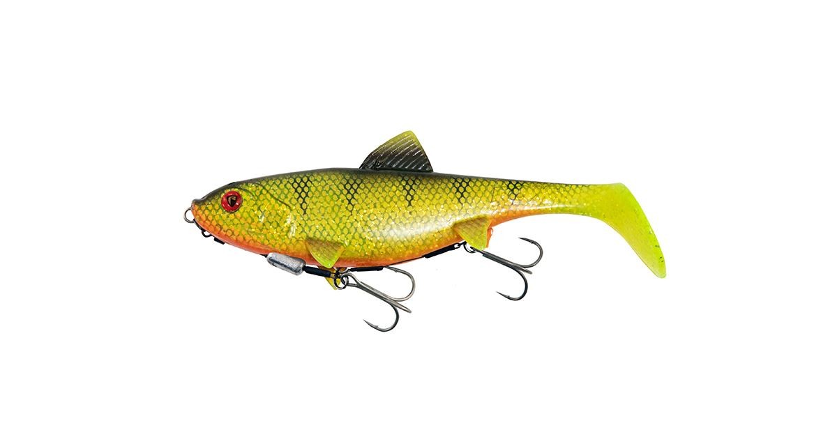 Fox Rage Replicant 23cm 9" Shallow 125G Uv Natural Perch