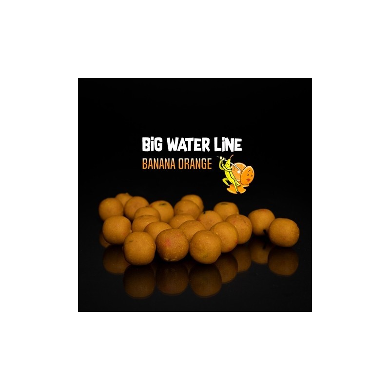 Boilies Fishfood Banana Orange Big Water 20mm 5kg