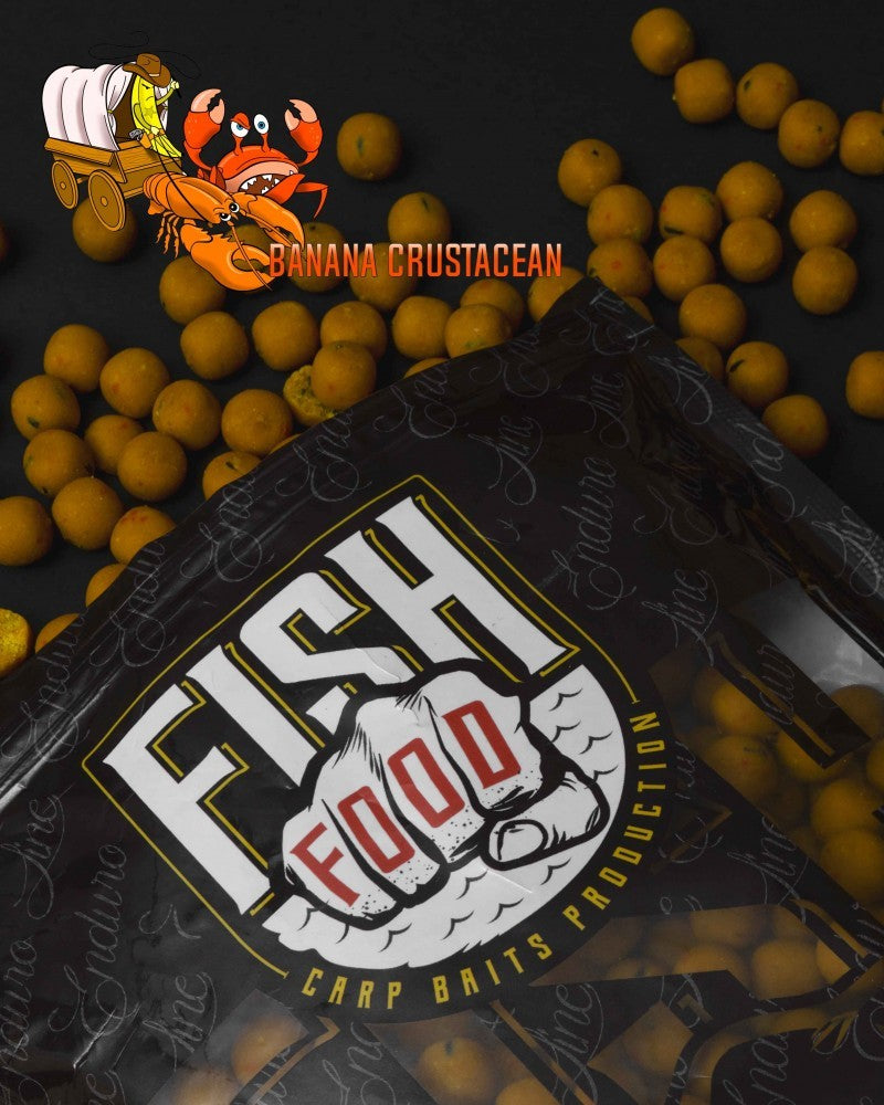 Boilies Fishfood Banana Crustacean 1kg