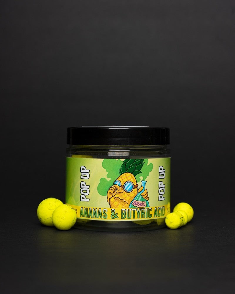 Dumbell Pop Up Fishfood Ananas & Butyric Acid 10x14mm