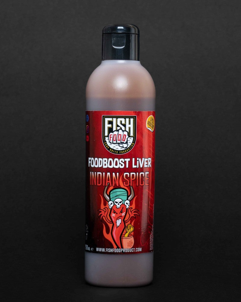 Liquido Fishfood Liver Foodboost Indian Spice 250ml