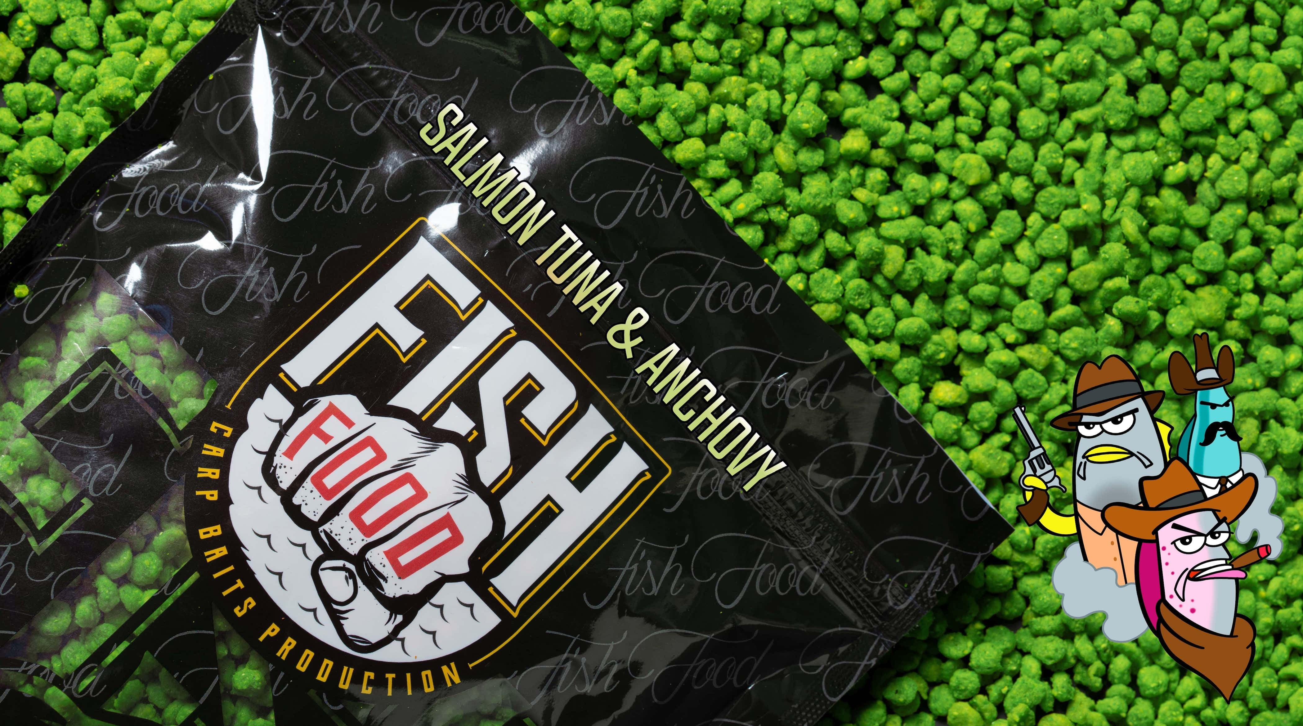 Pellet al Mais Fishfood Salmon Tuna & Anchovy 2kg