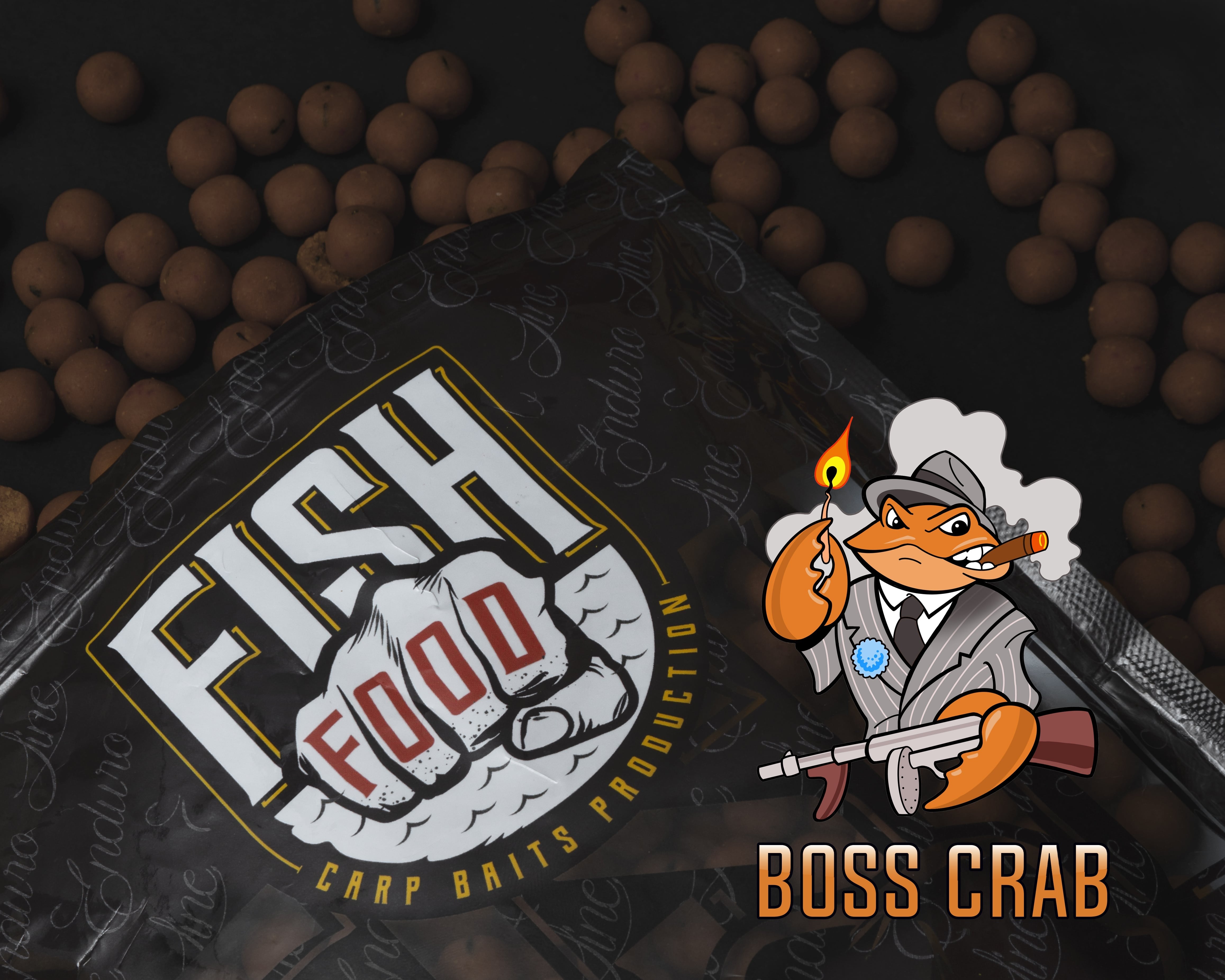 Boilies Fishfood Boss Crab 1kg