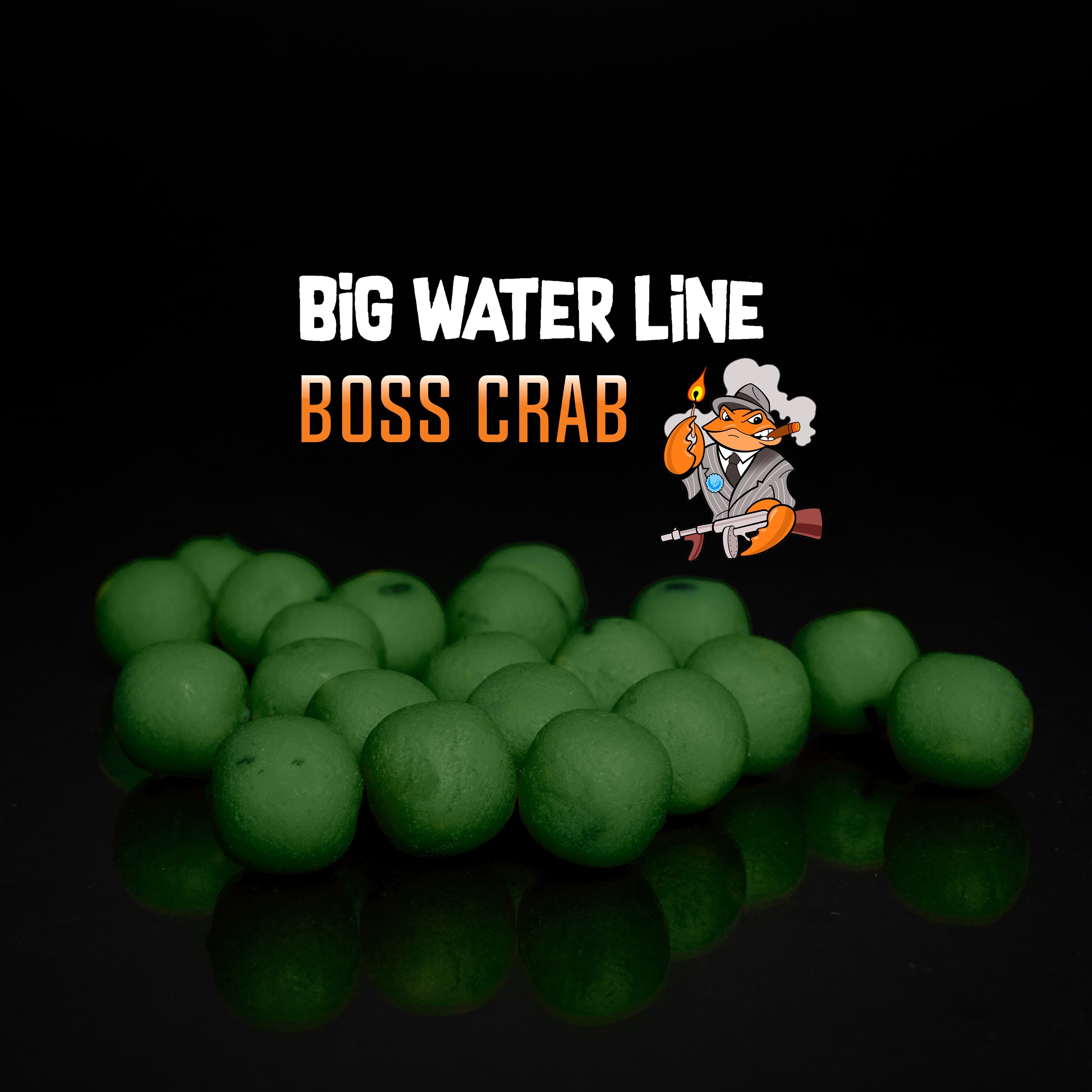 Boilies Fishfood Banana Boss Crab Big Water 20mm 5kg