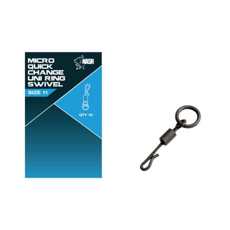 Girella Nash Quick Change Ring Swivel Size 8