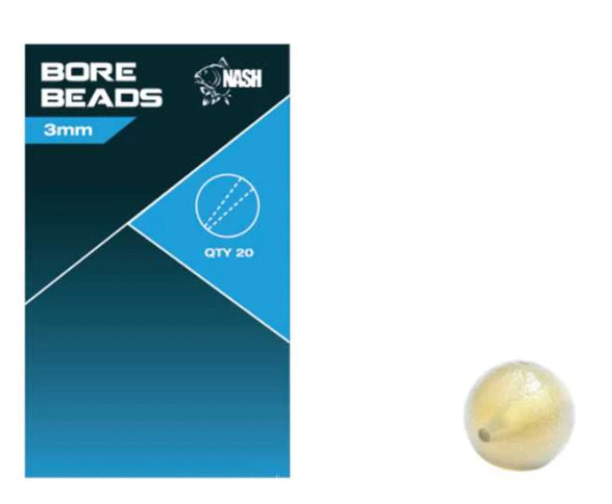 Perline Nash Soft Taper Bore Bead