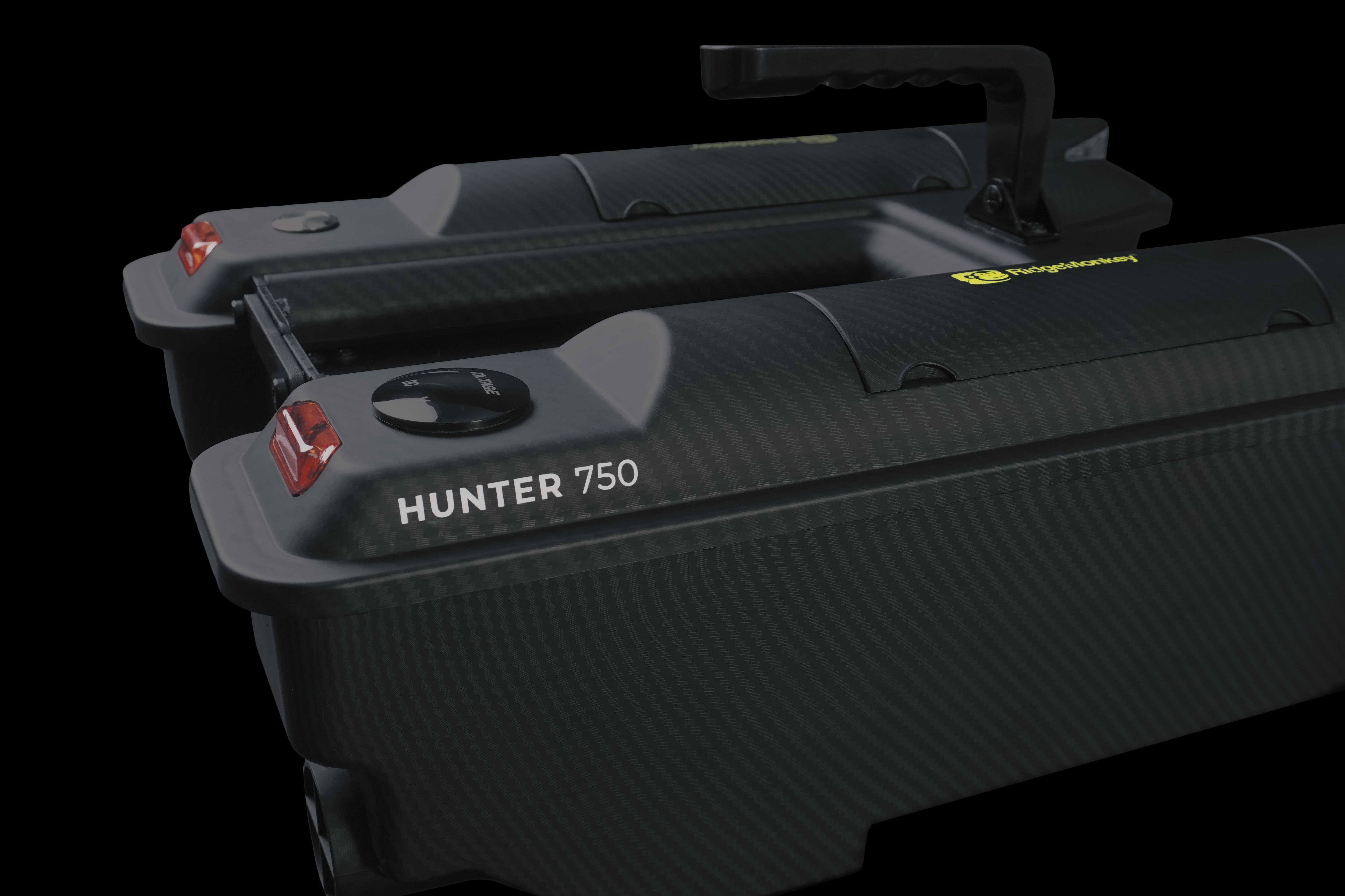 Barchino Ridgemonkey Hunter 750 Bait Boat piu, zaino omaggio porta barchino