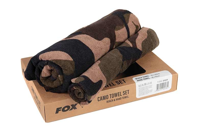 FOX BEACH/HAND TOWEL SET ASCIUGAMANO FOX