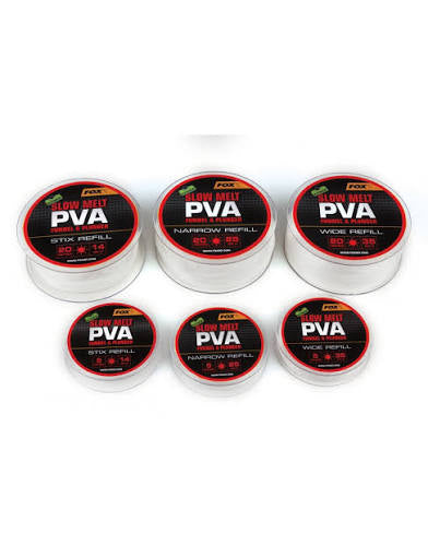FOX slow melt pva funnel e plunger narrow refill