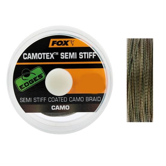 FOX CAMOTEX SEMI STIFF coated camo braid