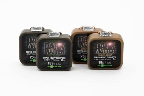 KORDA DARK MATTER super-heavy tungsten coated hooklink