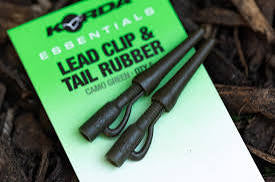 KORDA ESSENTIALS LEAD CLIP & TAIL RUBBER