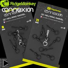RidgeMonkey connexion QC heli ring swivel